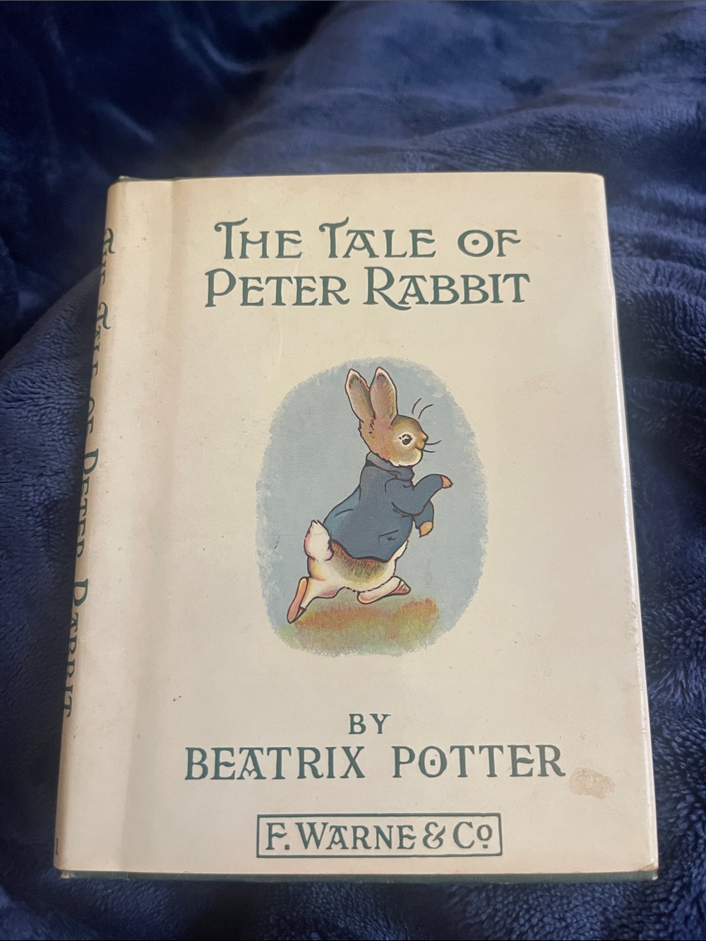 The Tale of Peter Rabbit by Beatrix Potter - Cream Cover